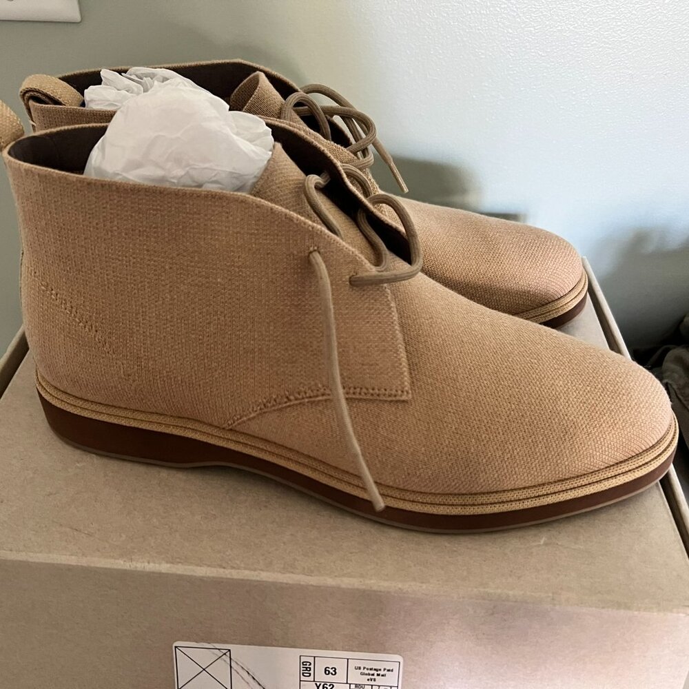NIB Rothy's Mens Chukka Boot sz 11.5